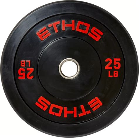 The Rogue Color Echo bumper plates are 450mm in diameter our measurements showed them to be 100 true to form. . Ethos bumper plates